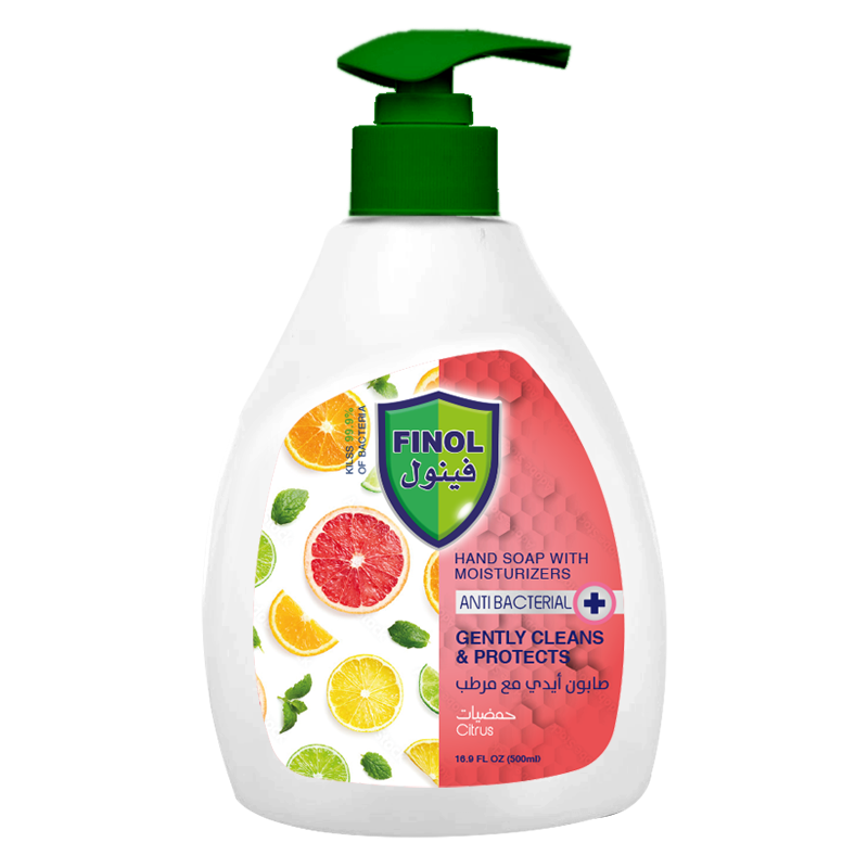 Finol liquid hand soap antibacterial